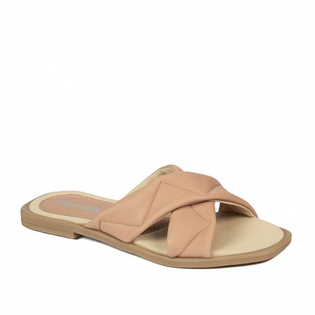 Sandały damskie 5093 karmel