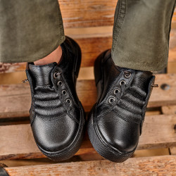 Dziecięce buty 71c czarne lifestyle