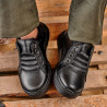 Dziecięce buty 71c czarne lifestyle