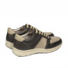 Buty sportowe dla nastolatków 384 khaki kombinowane