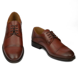 Eleganckie buty męskie 879 a koniak