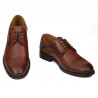 Eleganckie buty męskie 879 a koniak