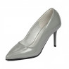 Eleganckie buty damskie 1293 lakier szary