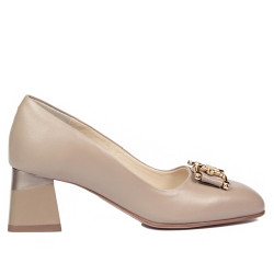 Damskie eleganckie buty 1298 beż