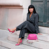 Eleganckie buty damskie 1293 różowe lifestyle