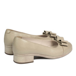 Baleriny damskie 6063 beżowe