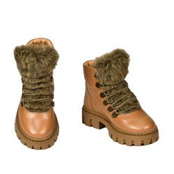 Dziecięce botki 3028 camel