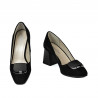 Eleganckie buty damskie 1291 czarny antilop