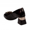 Eleganckie buty damskie 1298 lakierowane bordo