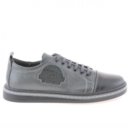 Buty sportowe dla nastolatków 392 czarne+szare