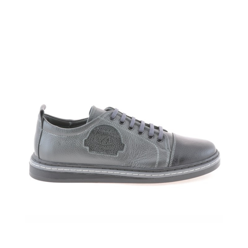 Buty sportowe dla nastolatków 392 czarne+szare