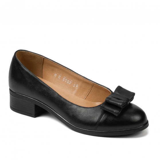 Damskie baleriny 6063 czarne