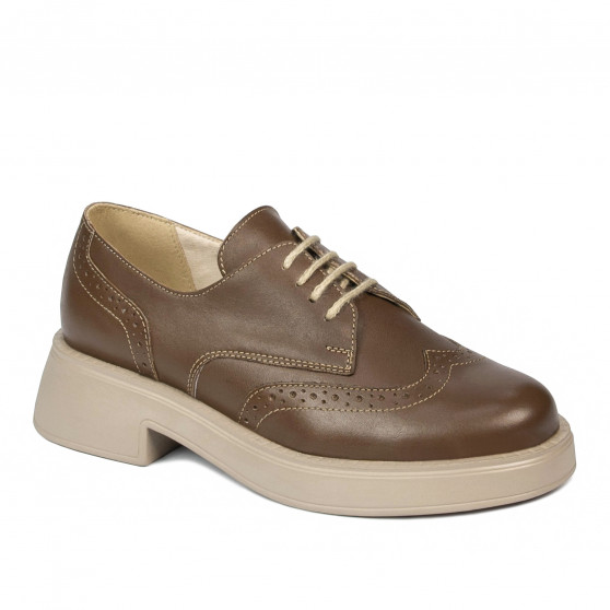 Damskie buty casual 6067 brązowe