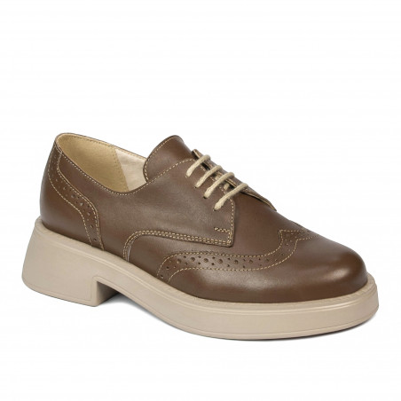 Damskie buty casual 6067 brązowe