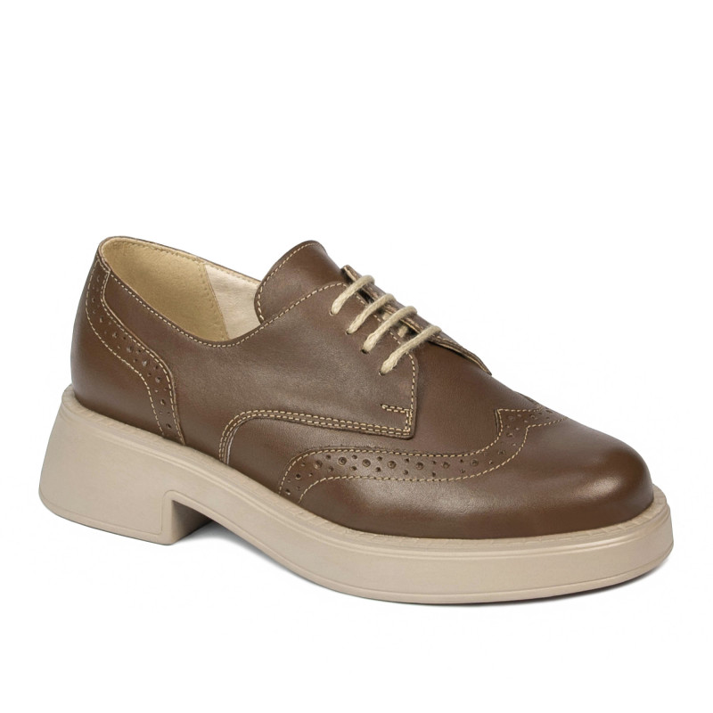 Damskie buty casual 6067 brązowe
