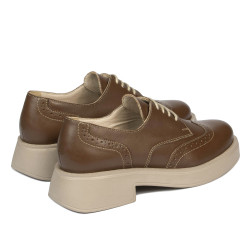 Damskie buty casual 6067 brązowe
