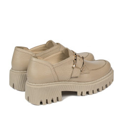 Damskie buty casual 6068 beżowe