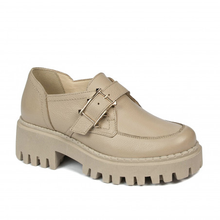 Damskie buty casual 6068 beżowe