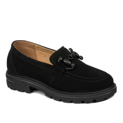 Damskie buty casual 6069 czarny bufo