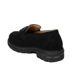 Damskie buty casual 6069 czarny bufo