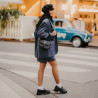 Damskie buty casual 6065 czarne lifestyle