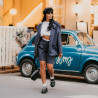 Damskie buty casual 6065 czarne lifestyle