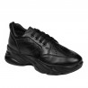 Damskie buty sportowe 6046 czarne