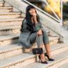 Eleganckie buty damskie 1289 czarne lifestyle