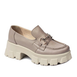 Damskie buty casual 6065 piasek