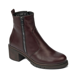 Buty damskie 3387 bordo