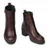 Buty damskie 3387 bordo