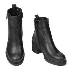 Damskie botki 3387 czarne