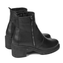 Damskie botki 3387 czarne