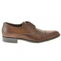 Eleganckie buty męskie 785 brązowe