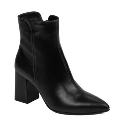 Czarne botki damskie 1193