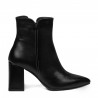 Czarne botki damskie 1193
