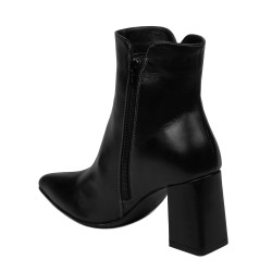 Czarne botki damskie 1193