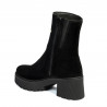 Damskie botki 3388 czarny bufo