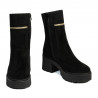 Damskie botki 3388 czarny bufo