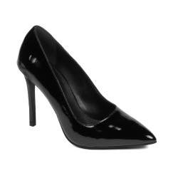 Eleganckie buty damskie 1299 lakierowane czarne