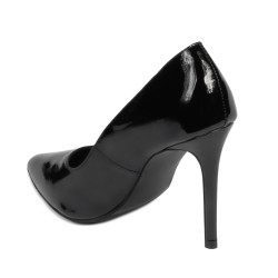 Eleganckie buty damskie 1299 lakierowane czarne