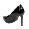 Eleganckie buty damskie 1299 lakierowane czarne