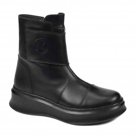 Damskie botki 3389 czarne