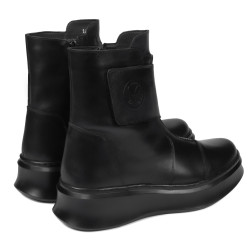 Damskie botki 3389 czarne