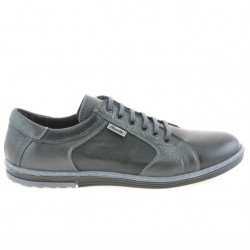 Męskie buty sportowe 869 czarne+szare