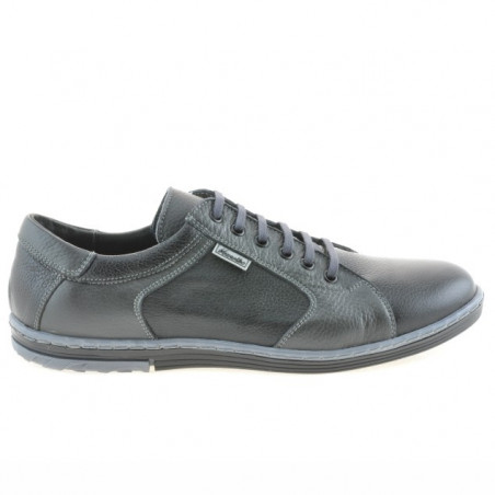 Męskie buty sportowe 869 czarne+szare
