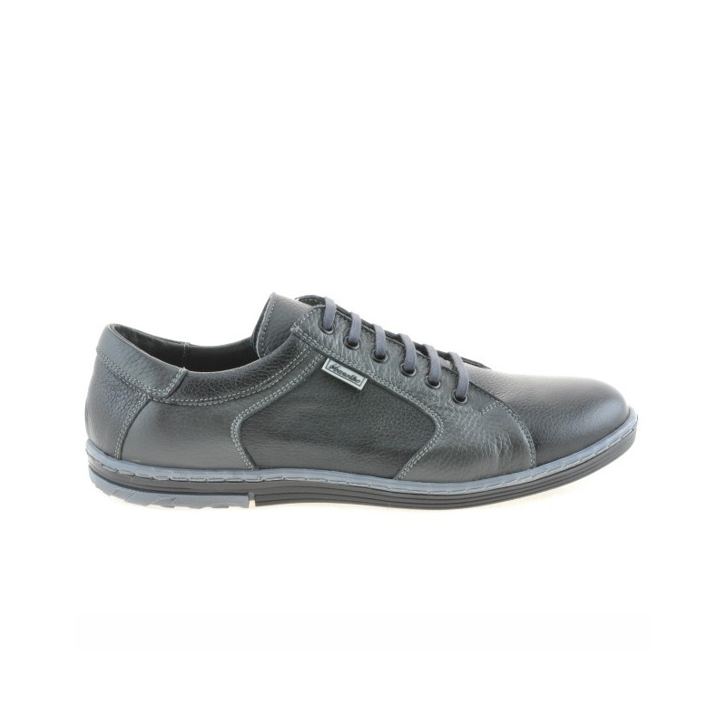 Męskie buty sportowe 869 czarne+szare