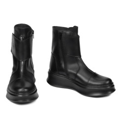 Damskie botki 3389 czarne