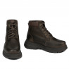 Buty męskie 4138 tuxon khaki kombinowane