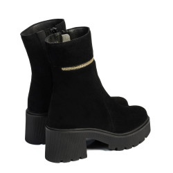 Damskie botki 3388 czarny bufo